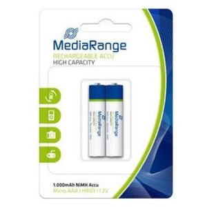 MediaRange Akumulator AAA / R03 1000mAh 2 szt. 1009330 4260459610434