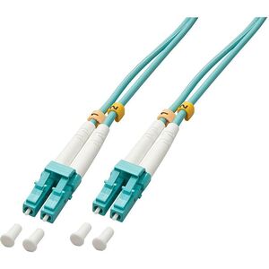 Lindy Patchcord światłowodowy LC/LC OM3, 50/125um, Multimode, 50m (46402) 1034704 4002888464024