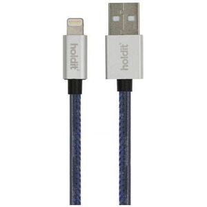 Kabel USB Holdit USB-A - Lightning 1 m Granatowy (612663) 1065594 7330985126635