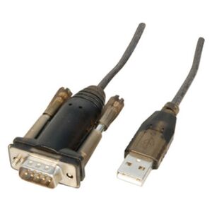Kabel USB Lindy USB-A - RS-232 1.5 m Czarny (42855) 972170 4002888428552