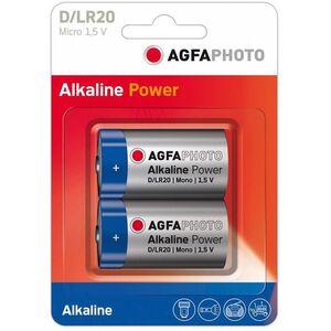 AgfaPhoto Bateria Mono D / R20 2 szt. 1077337 4250175802619