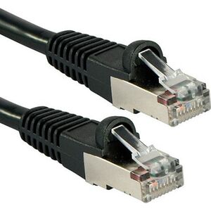 Lindy RJ-45/RJ-45 kat.6 S/FTP Czarny 10m (47183) 1077346 4002888471831
