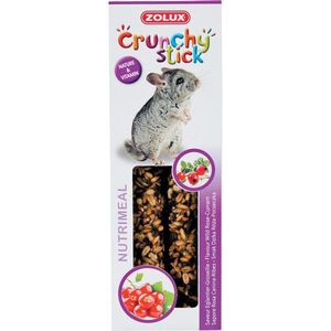 Zolux Crunchy Stick szynszyla dzika róża/porzeczka 115 g 1105149 3336022092301