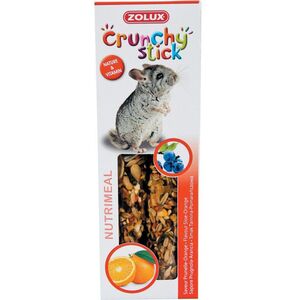 Zolux Crunchy Stick szynszyla tarnina/pomarańcza 115 g 1105150 3336022092318