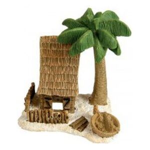 Zolux Domek z palmą kokosową miniatura 1105948 3336028551451