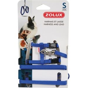Zolux Szelki i smycz dla szczura S kol. niebieski 1107240 3336022071023