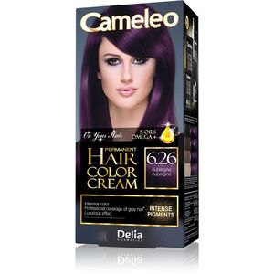 Delia Cameleo HCC Farba permanentna Omega+ nr 6.26 Aubergine 1op 1131994 6940211621110
