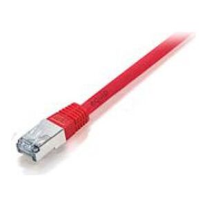 Equip RJ-45/RJ-45 kat.6a S/FTP Czerwony 0.5m (605627) 1137357 4015867152386