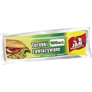 JAN Niezbędny Torebki śniadaniowe 100szt (8571013784) 1196948 5900536256344