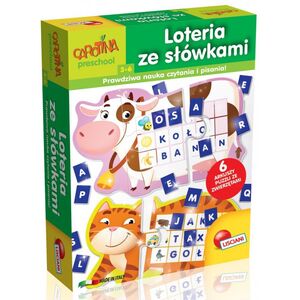 Lisciani Carotina Loteria Ze Słówkami 1250572 8008324057832