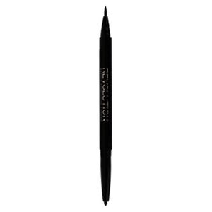 Makeup Revolution Awesome Dual Eyeliner Khol & Flick eyeliner z kredką 1400553 5029066026361