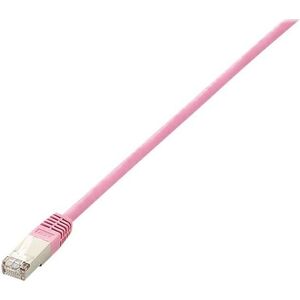 Equip RJ-45/RJ-45, kat.6, S/FTP, różowy, 0.25m (605583) 1436920 4015867163023