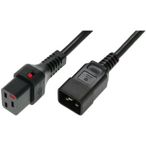 Kabel zasilający Digitus C20 - C19, 2m, czarny (IEC-PC1285) 1457241 5055290000006