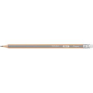 Maped Ołówek Maped Z Gumką Blackpeps 2H (851723) 1485675 3154148517235