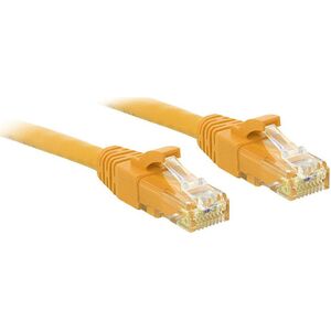 Lindy Patchcord Cat6, U/UTP, 2m, żółty (48063) 1487835 4002888480635