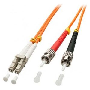 Lindy Patchcord światłowodowy LC / ST 50/125, Multimode, 3m (46492) 1504185 4002888464925