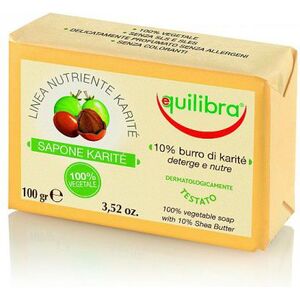 Equilibra Mydło z masłem shea 100g 1512536 8000137010950