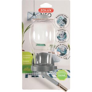 Zolux Poidełko dla gryzoni napełniane od góry 250 ml szary 1548743 3336022063905