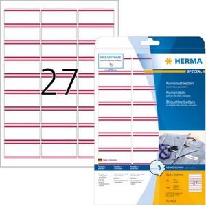 Herma Etykiety tekstylne wymienny A4,- 4512 1636994 4008705045124
