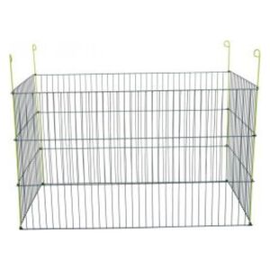Zolux Zagroda metalowa, prostokątna dla gryzoni szara 101x60x61 1747747 3336022750065