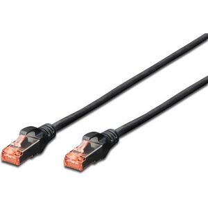 Digitus Patchcord krosowany, S/FTP, Cat6, 1m, czarny (DK-1644-010/BL-OD) 1765952 4016032371311