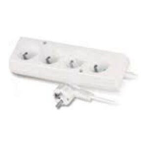Plastrol Przedłużacz 4-gniazda z/u 10A 3m biały PS-470 (W-97481) 1811454 5902273403302