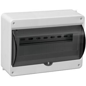 Pawbol Rozdzielnica modułowa 1x12 natynkowa z szybkšš dymna N+PE IP30 S-12 (C.2073) 1811610 5901350807422