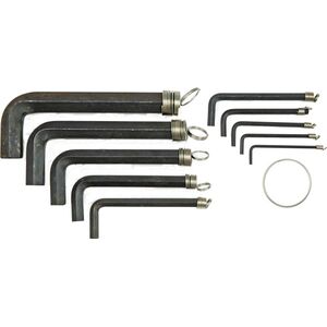 Vorel Zestaw kluczy imbusowych hex typ L 2-14mm 10szt. (56400) 3003342 5906083564000