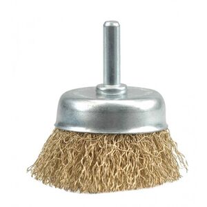 Vorel Szczotka czołowa z trzpieniem drut karbowany 75mm 06988 3016399 5906083069888