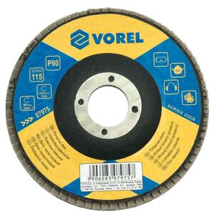 Vorel Ściernica listkowa talerzowa P-120 125x22mm 07988 3016458 5906083079887