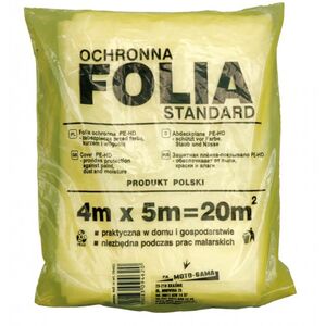 Folia malarska Vorel Folia ochronna 4 x 5m standard (09462) 3016666 5906732203007