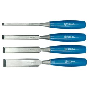 Vorel Dłuta stolarskie do drewna na blistrze 6x12x18x24mm zestaw 4szt. (25530) 3017120 5906083255304