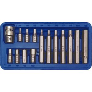 Vorel Końcówki specjalne Hex H4-H12 30/75mm 15szt. 66720 3018171 5906083667206