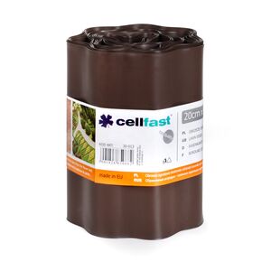 Cellfast Obrzeże ogrodowe brąz 20cm x 9m (30-013) 3019749 5901828850882