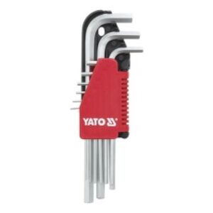 Yato Zestaw kluczy imbusowych hex typ L 1,5-10mm 9szt. (YT-0501) 3021631 5906083905018