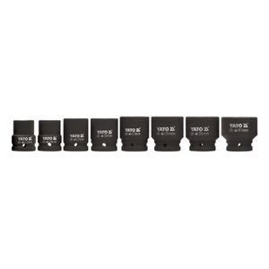 Yato Zestaw nasadek udarowych 6-kątnych 3/4" 22-41mm 8szt. (YT-1115) 3029675 5906083911156
