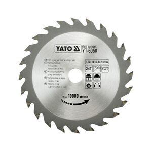 Yato Piła tarczowa do drewna 130x16mm 24z YT-6050 3030317 5906083960505