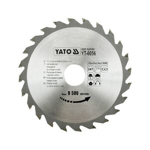 Yato Piła tarczowa do drewna 160x30mm 24z YT-6056 3030322 5906083960567