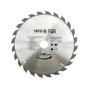 Yato Piła tarczowa do drewna 250x30mm 24z (YT-6070) 3030333 5906083960703