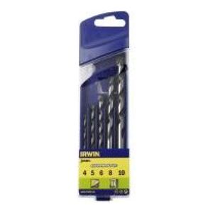 Wiertło Irwin do betonu walcowe 4 5 6 10 8mm zestaw (10501917) 3040416 5709131248187