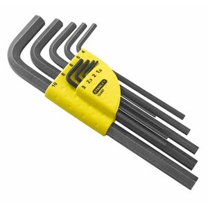 Stanley Zestaw kluczy imbusowych hex typ L 1,5-10mm 9szt. (13-947) 3041702 3253561139475