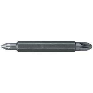 Stanley Końcówka podwójna krzyżowa 1/4" Ph1/Ph2 60mm 10szt. 68-784 3044015 353561687846