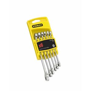 Stanley Zestaw kluczy płasko-oczkowych 10-15mm 6szt. (4-94-646) 3047084 3253564946469