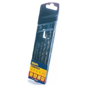 Wiertło Irwin do metalu HSS walcowe 4 5 6 10 8mm zestaw (10502234) 3053330 5709131266167