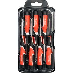 Yato Wkrętaki precyzyjne 7szt. płaskie, krzyżakowe PH00, PH0, torx (YT-25863) 3061029 5906083258633