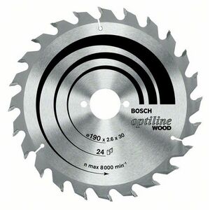 Bosch Piła tarczowa OPTILINE WOOD 210x30x2,8mm 48z. 2608640623 3070376 3165140194174