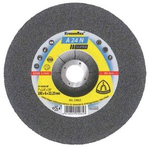 Klingspor Tarcza do obróbki stali szlachetnej FLEX 27 180x6,0x22,2 A 24 N SUPRA - 13412 3071329 4014855010653