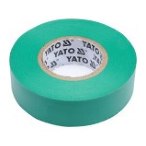Yato Taśma elektroizolacyjna 19x0,13mm 20m PVC, izolacja-max 40kV zielona - YT-81652 3073895 5906083816529