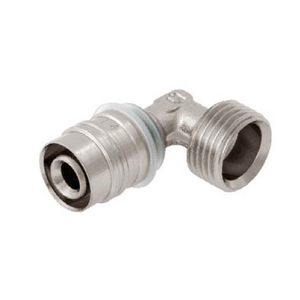 Kisan Kolano zaprasowywane z gwintem zewnętrznym 20x3/4" - WL30.33.21.00 3075824 5900652871896