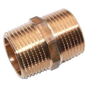 Viega Nypel podwójny 3/4" brąz - 266615 3077518 4015211266615